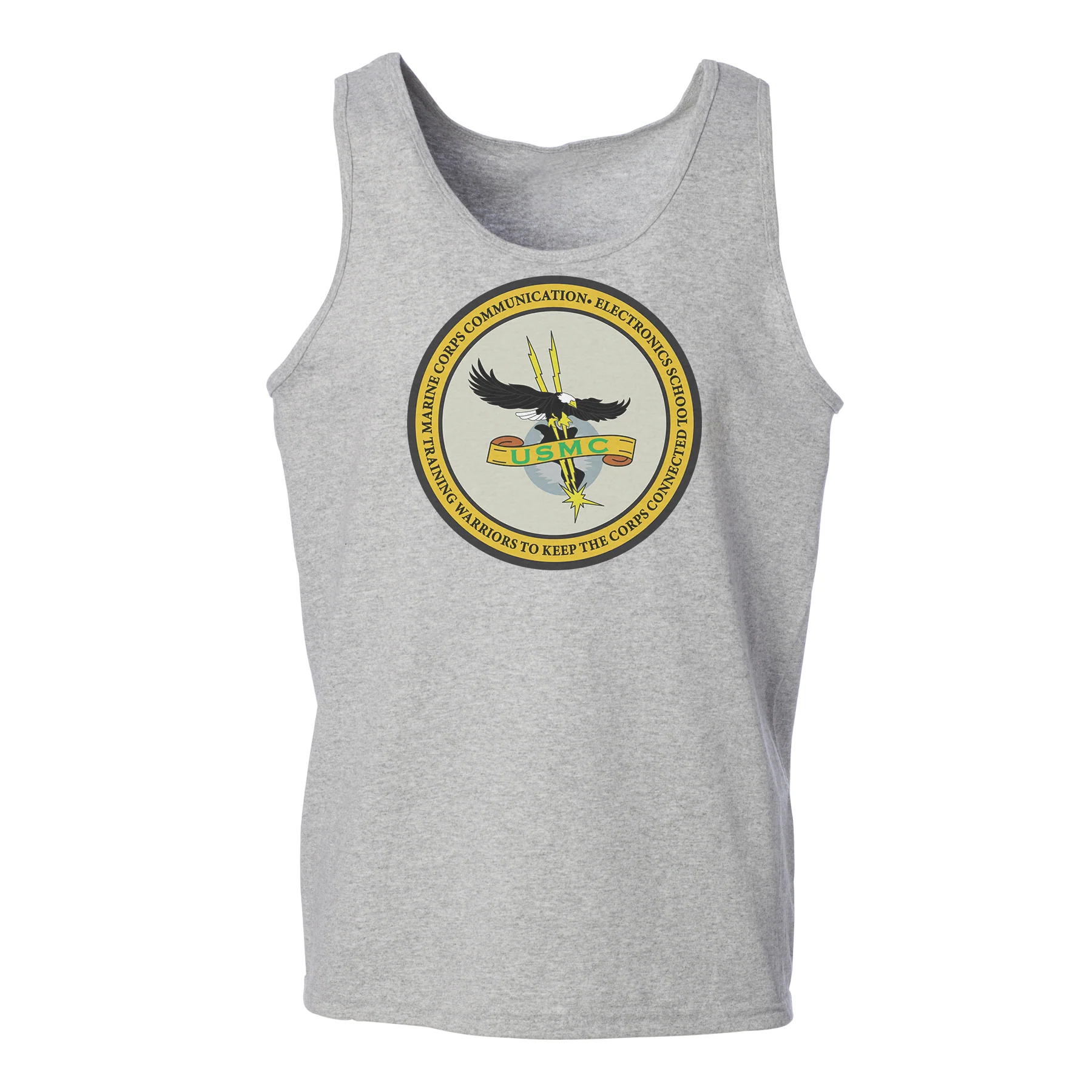 MCCES (Marine Corps Communications Electronics School) Tank Top - Image 2