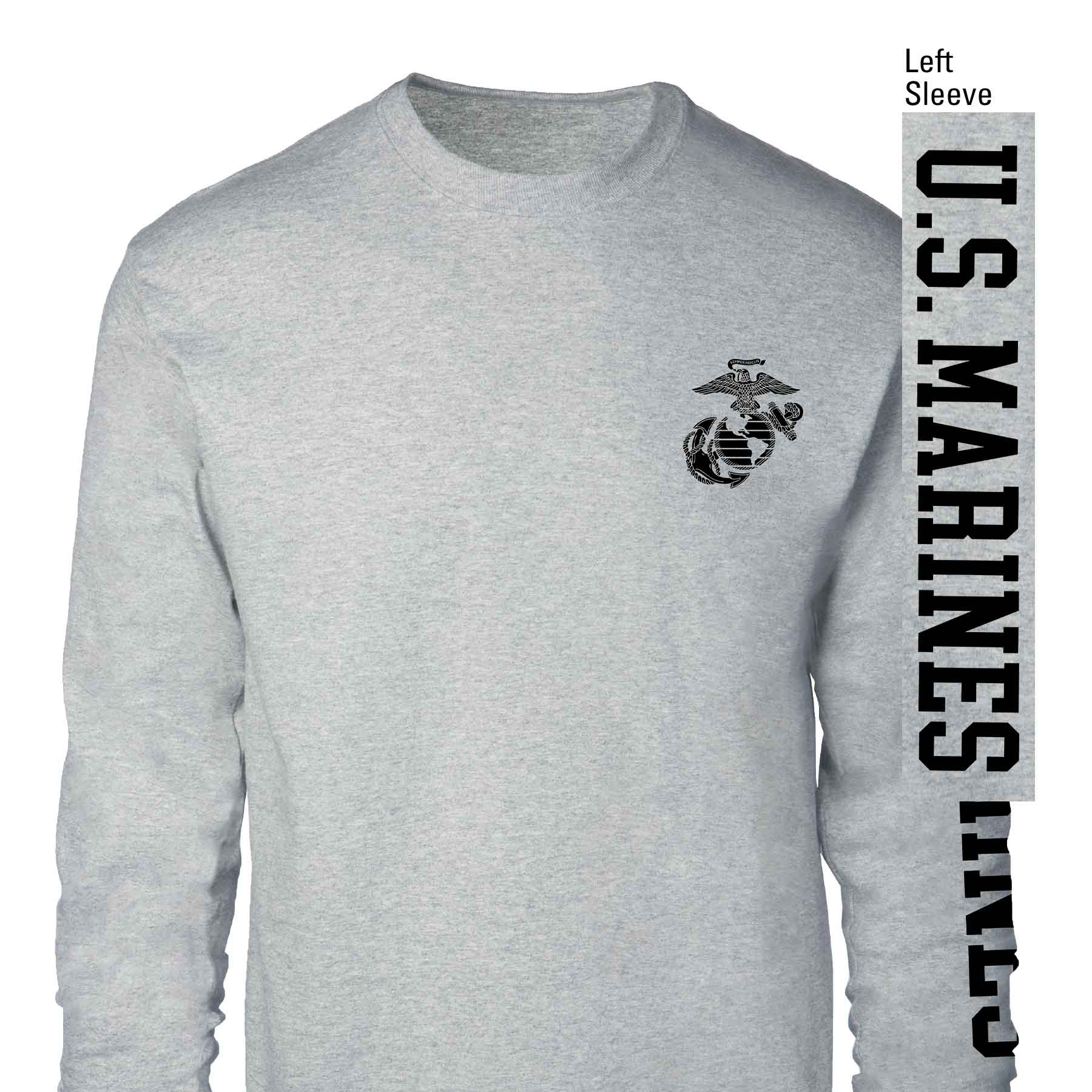 U.S. Marines Eagle, Globe and Anchor Long Sleeve T-shirt