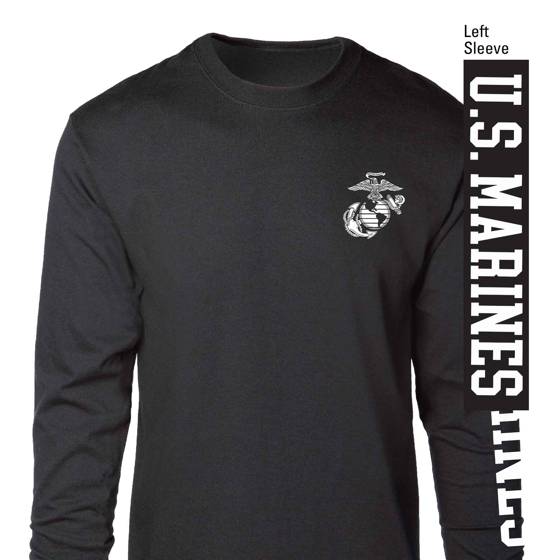 U.S. Marines Eagle, Globe and Anchor Long Sleeve T-shirt - Image 13