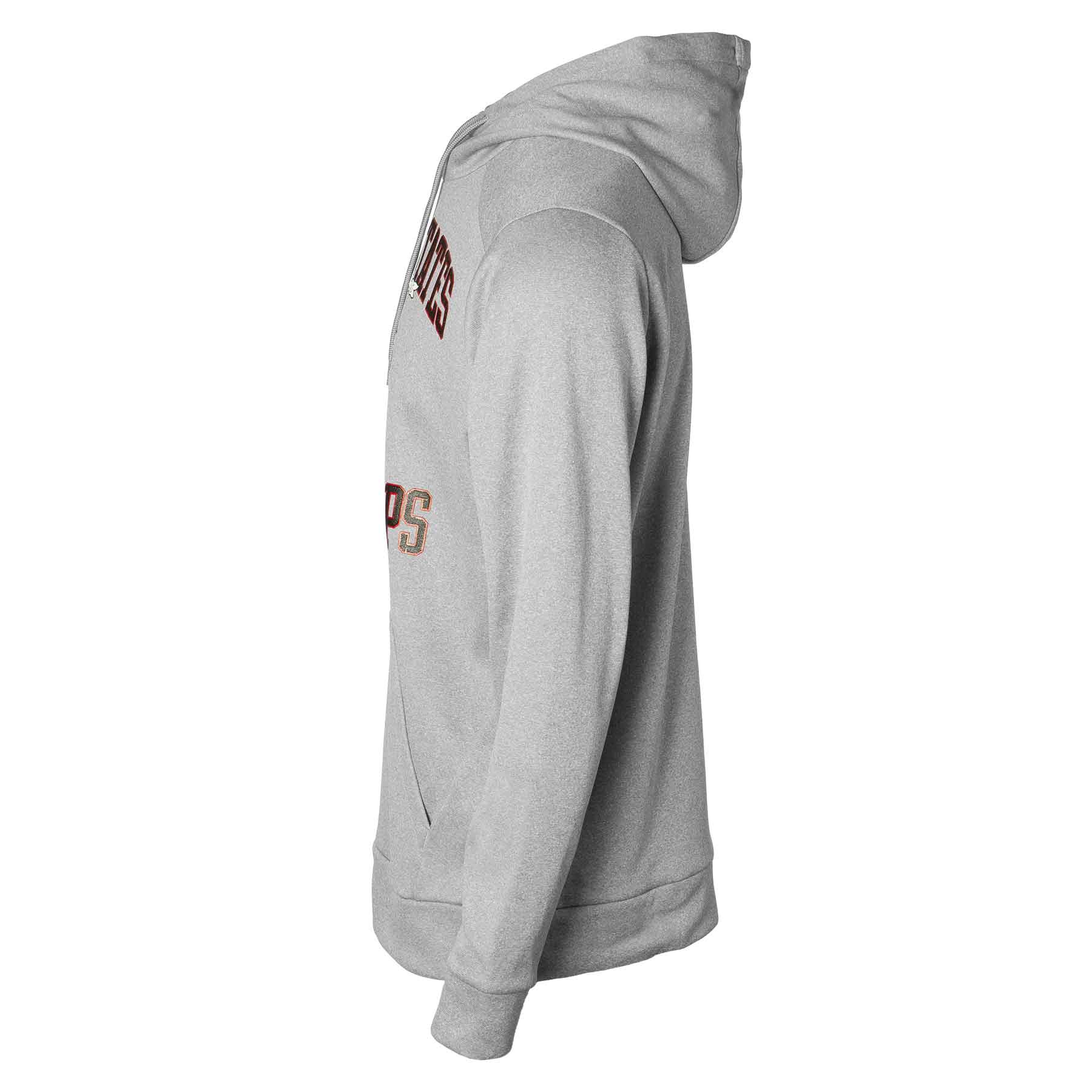 United States Marine Corps Armour Fleece Hoodie- Gray - Image 5