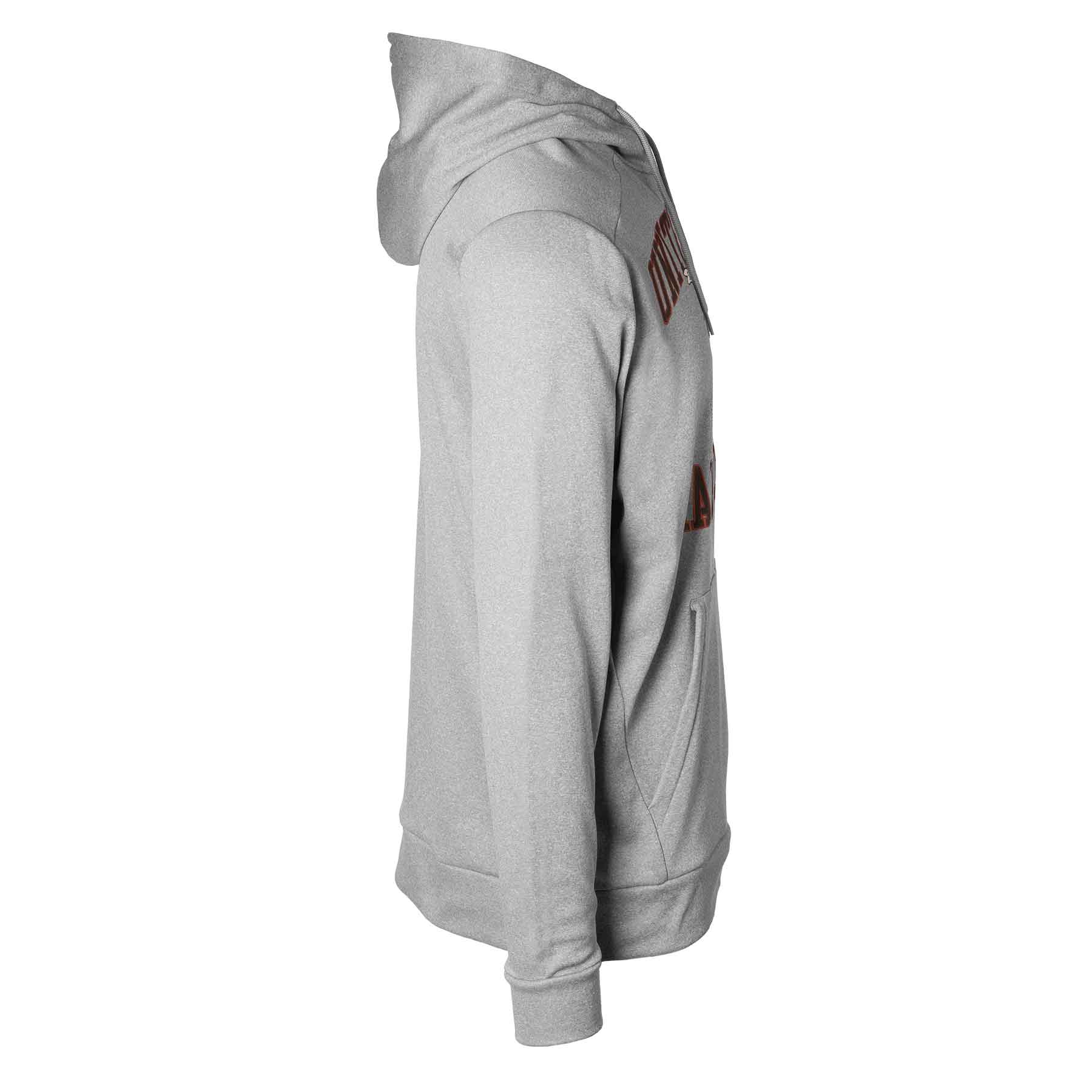 United States Marine Corps Armour Fleece Hoodie- Gray - Image 8