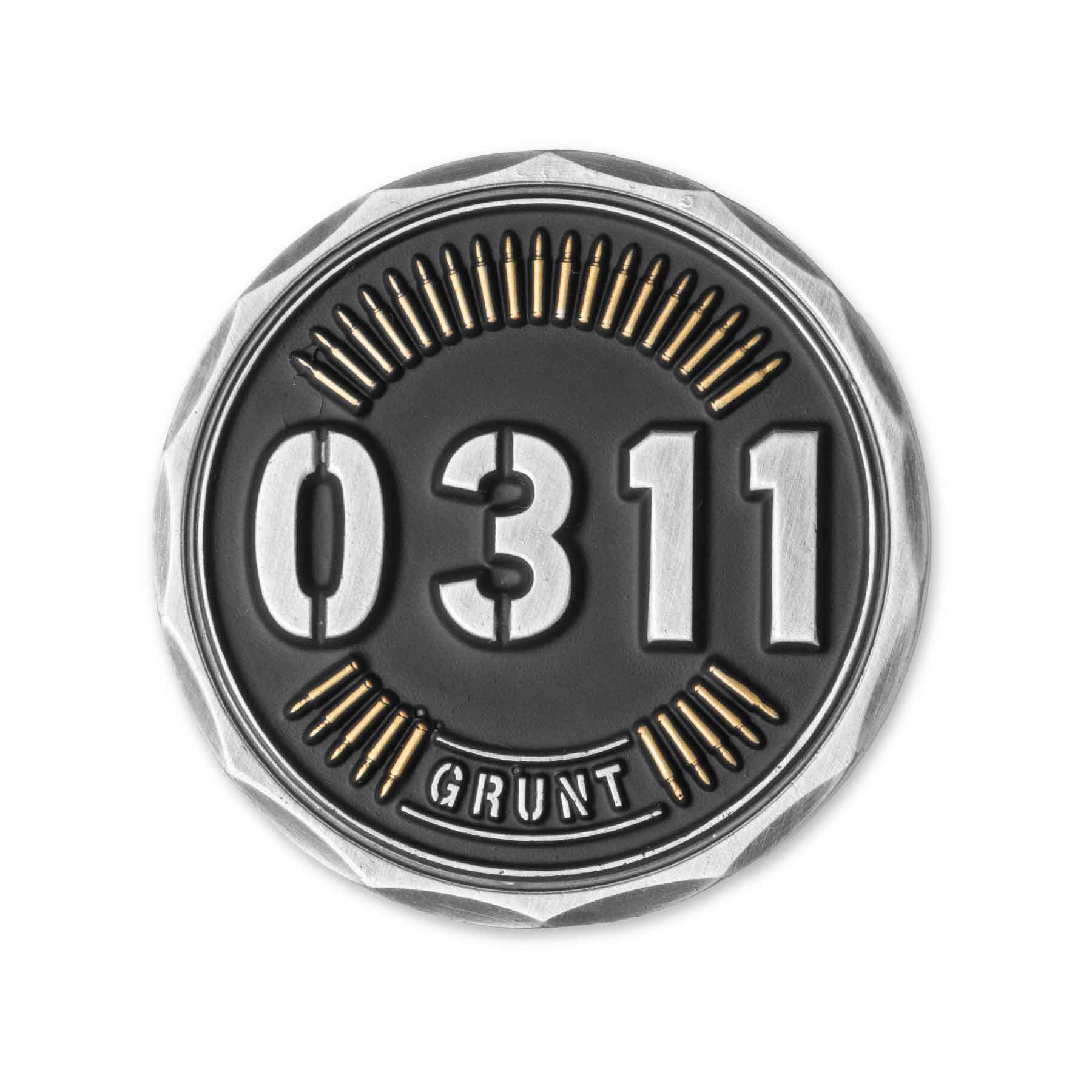 USMC 0311 Grunt Challenge Coin - Image 2