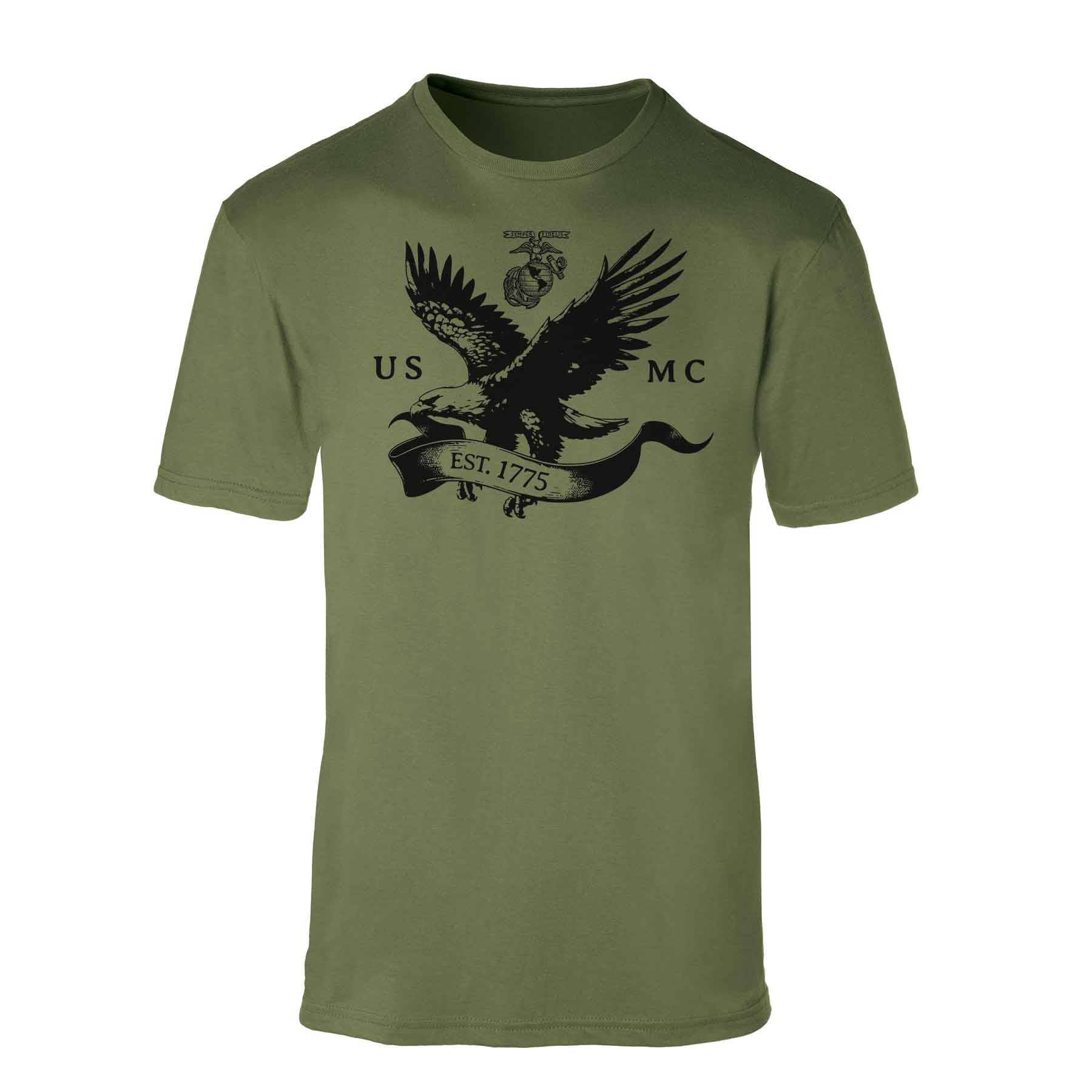 USMC Eagle With Banner T-shirt - Image 4