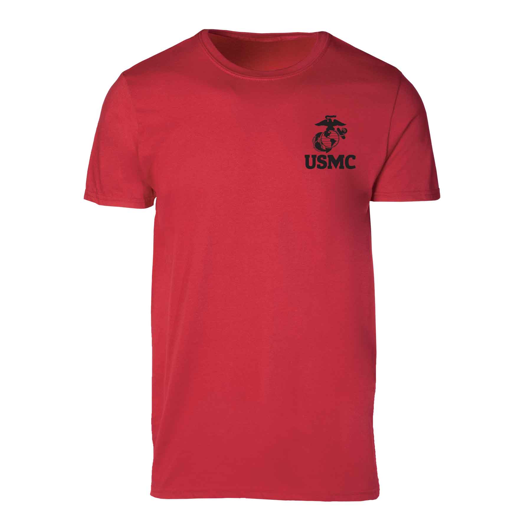 USMC Eagle, Globe, and Anchor T-Shirt – Black or Red - Image 8