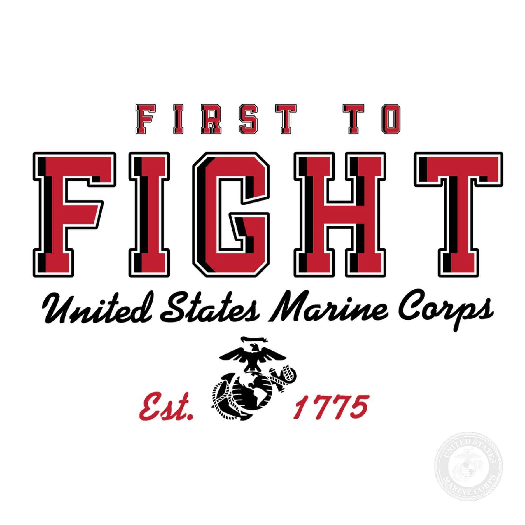 USMC First To Fight Mug - Image 3