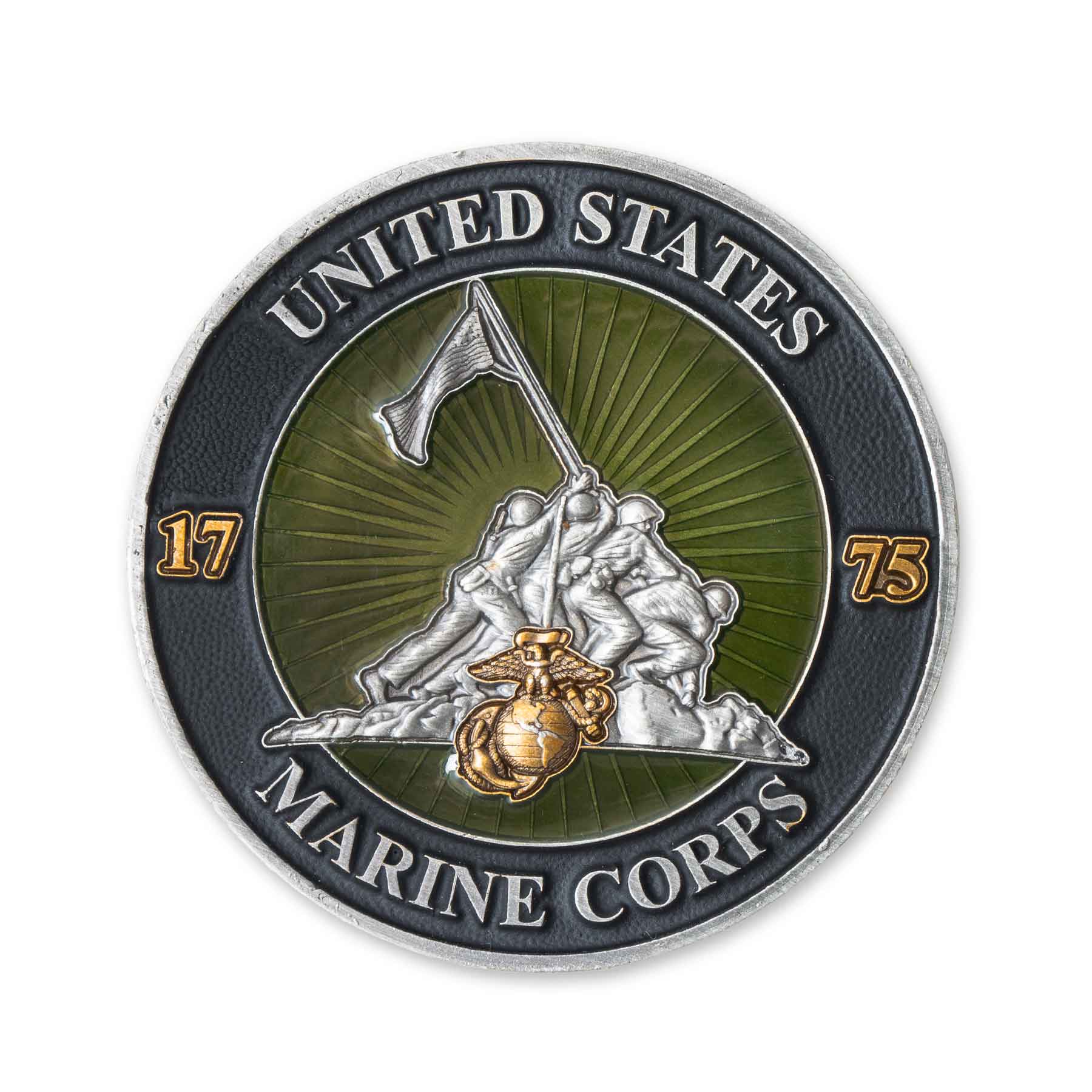 USMC Iwo Jima Challenge Coin - Image 2