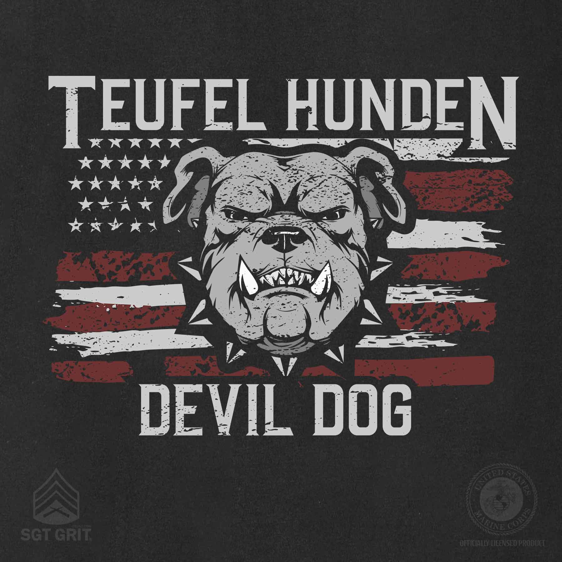 USMC Teufel Hunden T-shirt - Image 6