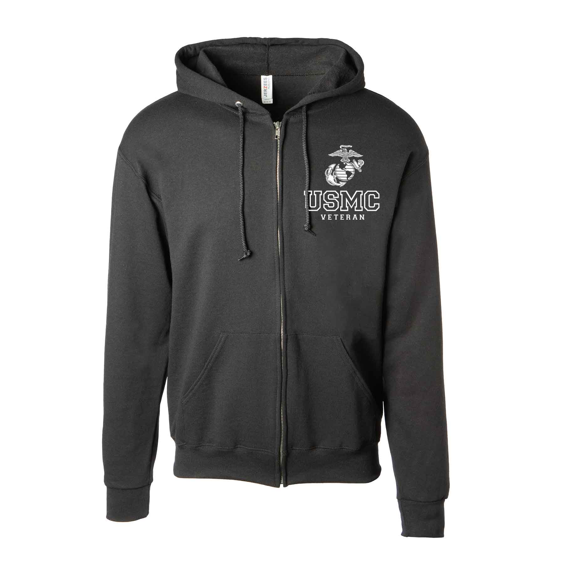 USMC Veteran Full-Zip Hoodie