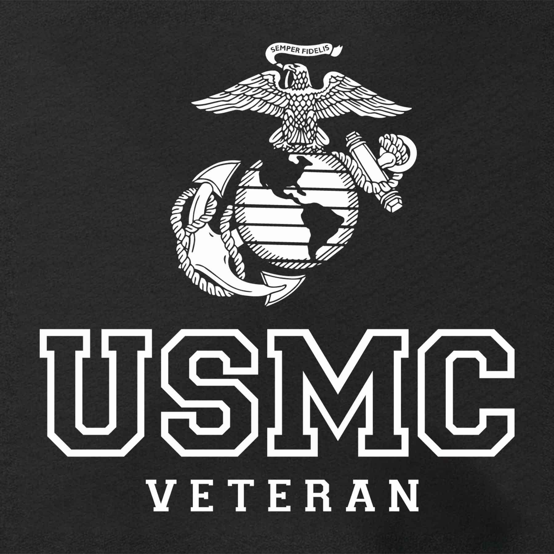 USMC Veteran Full-Zip Hoodie - Image 3