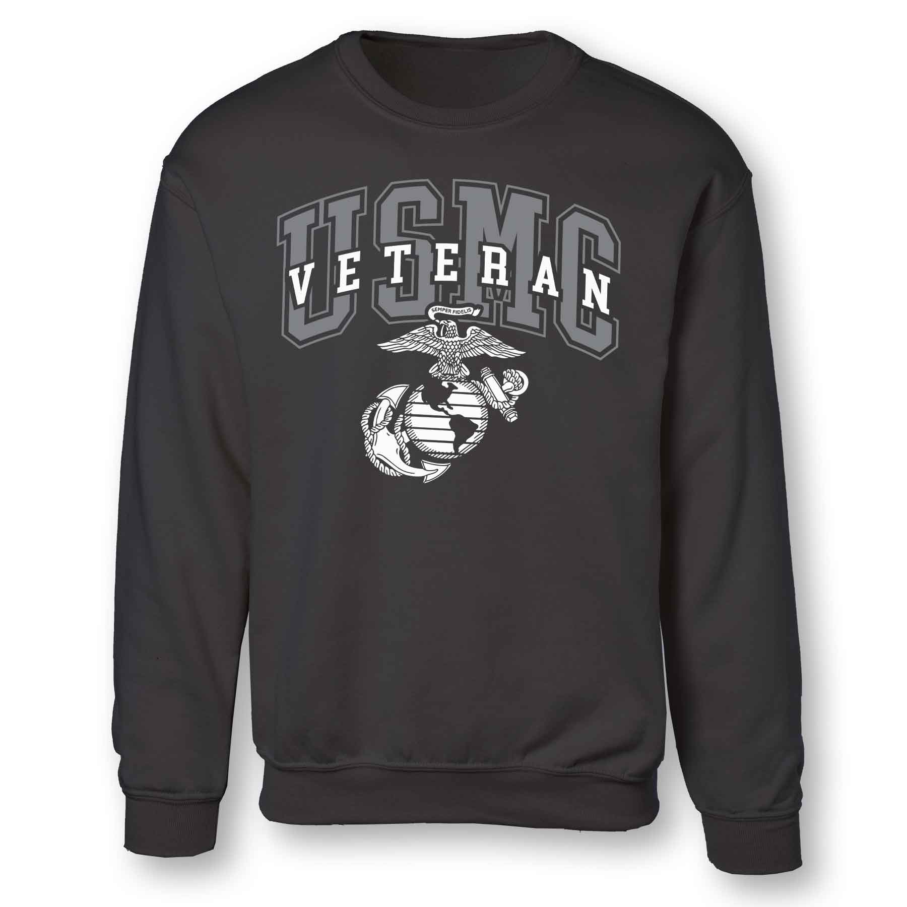 USMC Veteran Overlay Sweatshirt