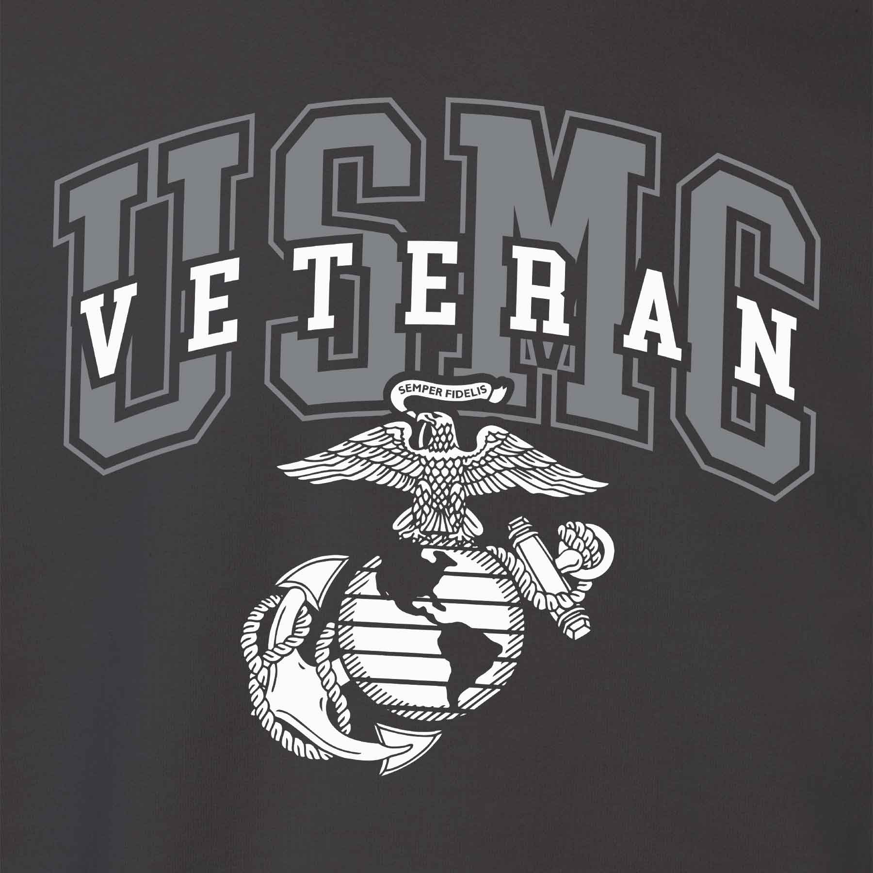 USMC Veteran Overlay Sweatshirt - Image 3