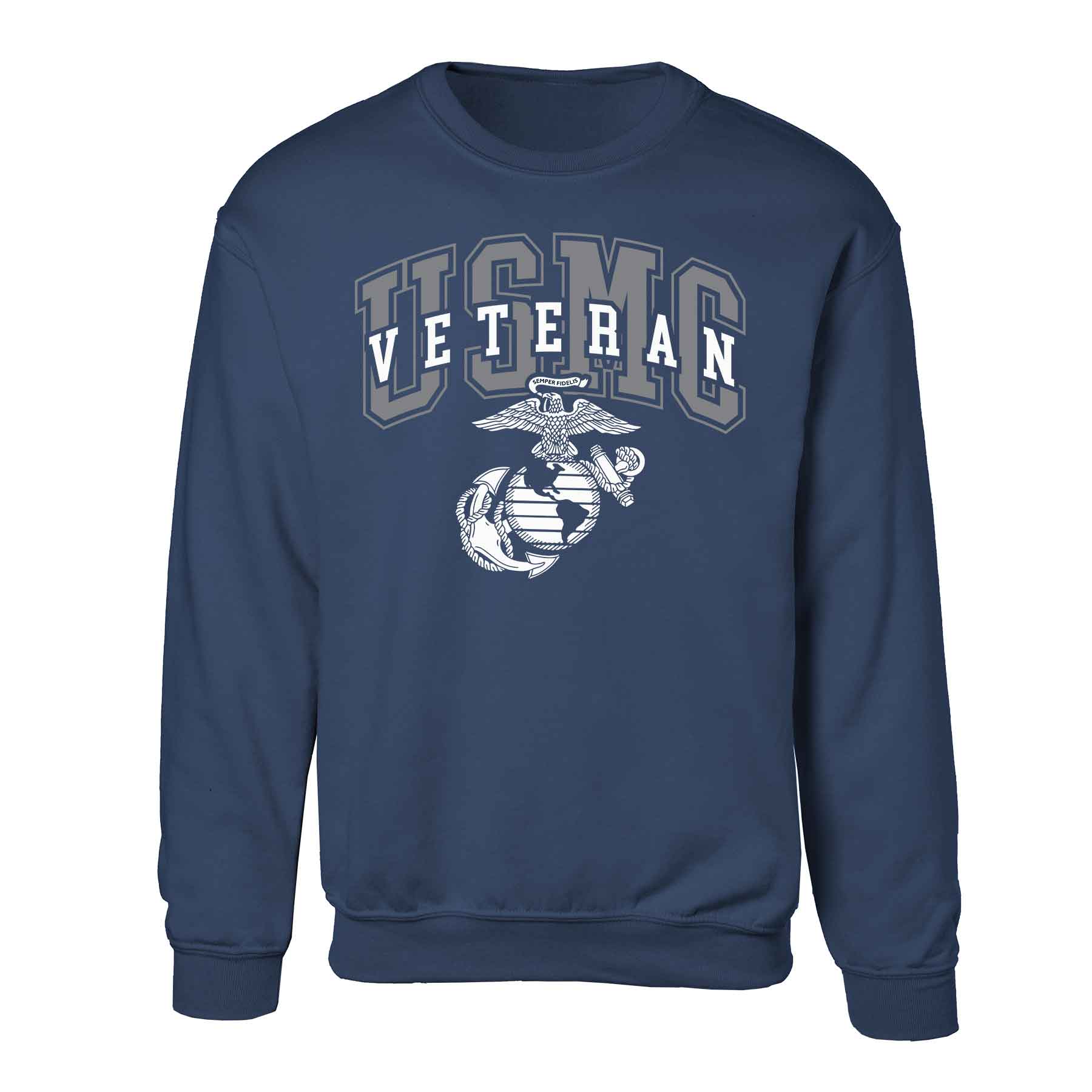 USMC Veteran Overlay Sweatshirt - Image 4