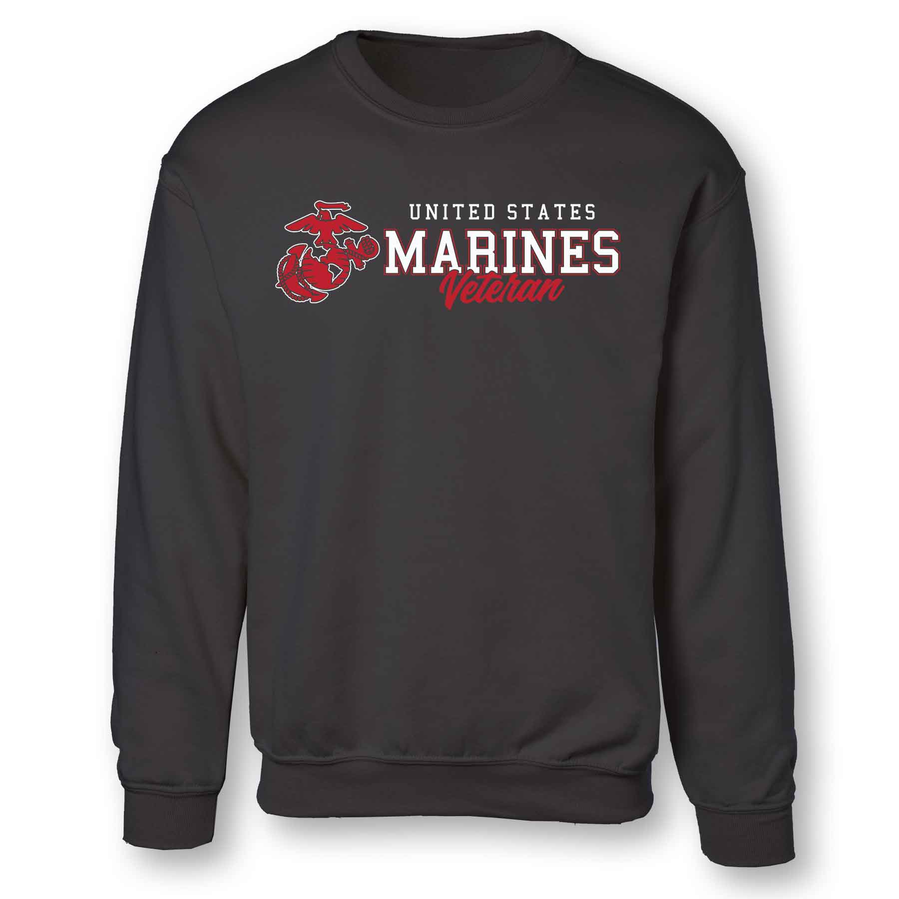 USMC Veteran Script Sweatshirt
