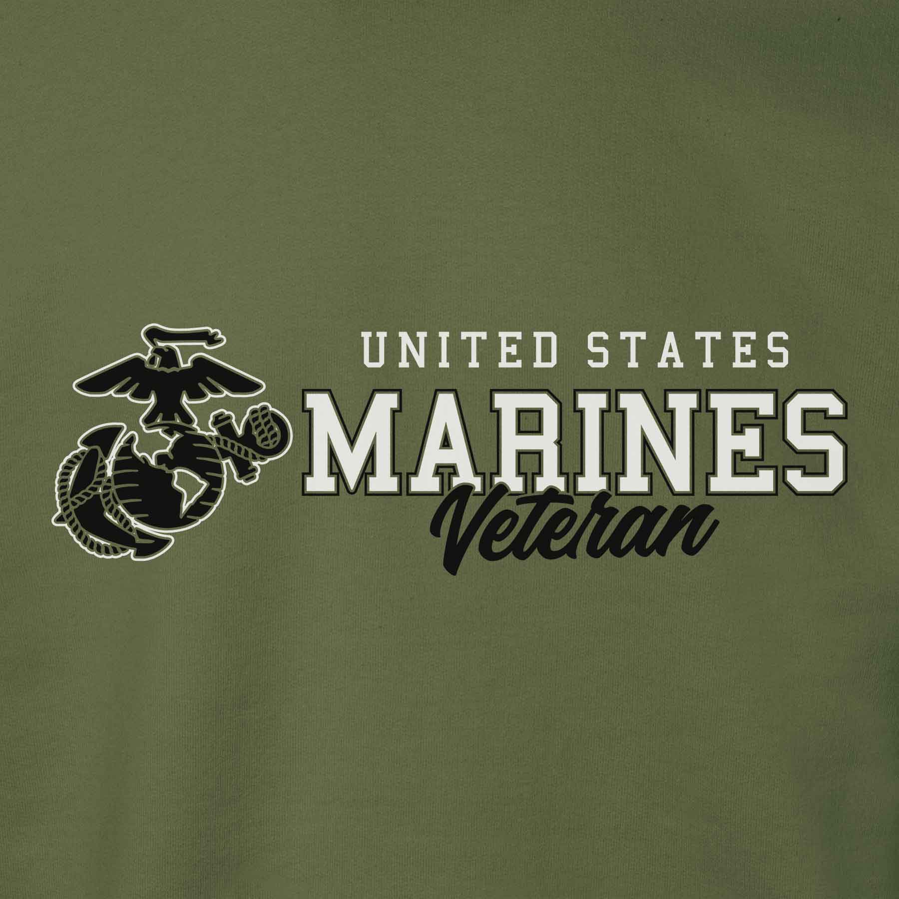 USMC Veteran Script Sweatshirt - Image 6