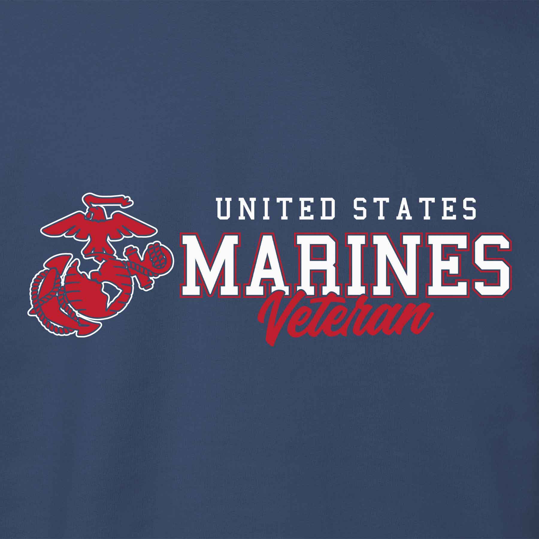 USMC Veteran Script Sweatshirt - Image 9