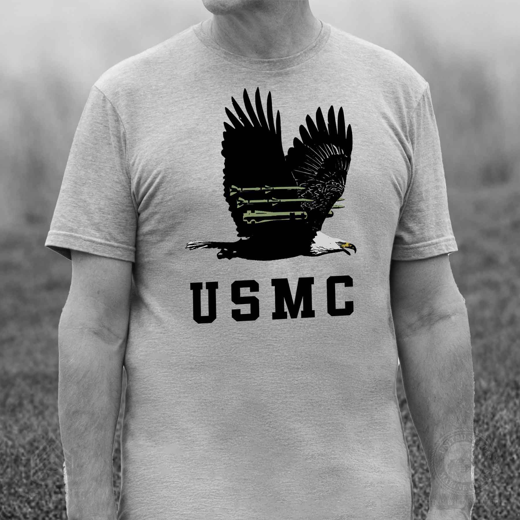 USMC War Eagle T-shirt - Image 2
