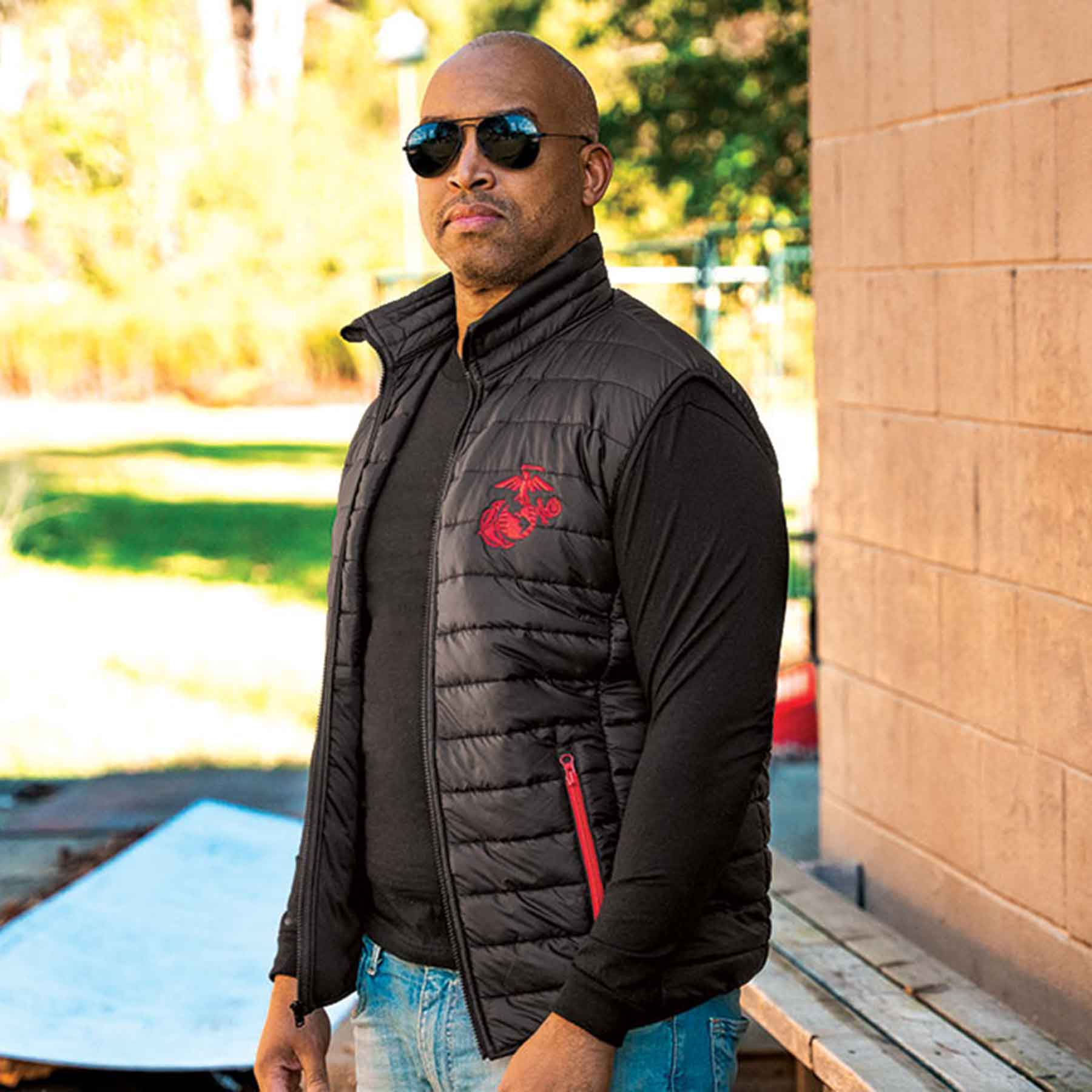 USMC Eagle, Globe, and Anchor Puffy Vest - Image 3