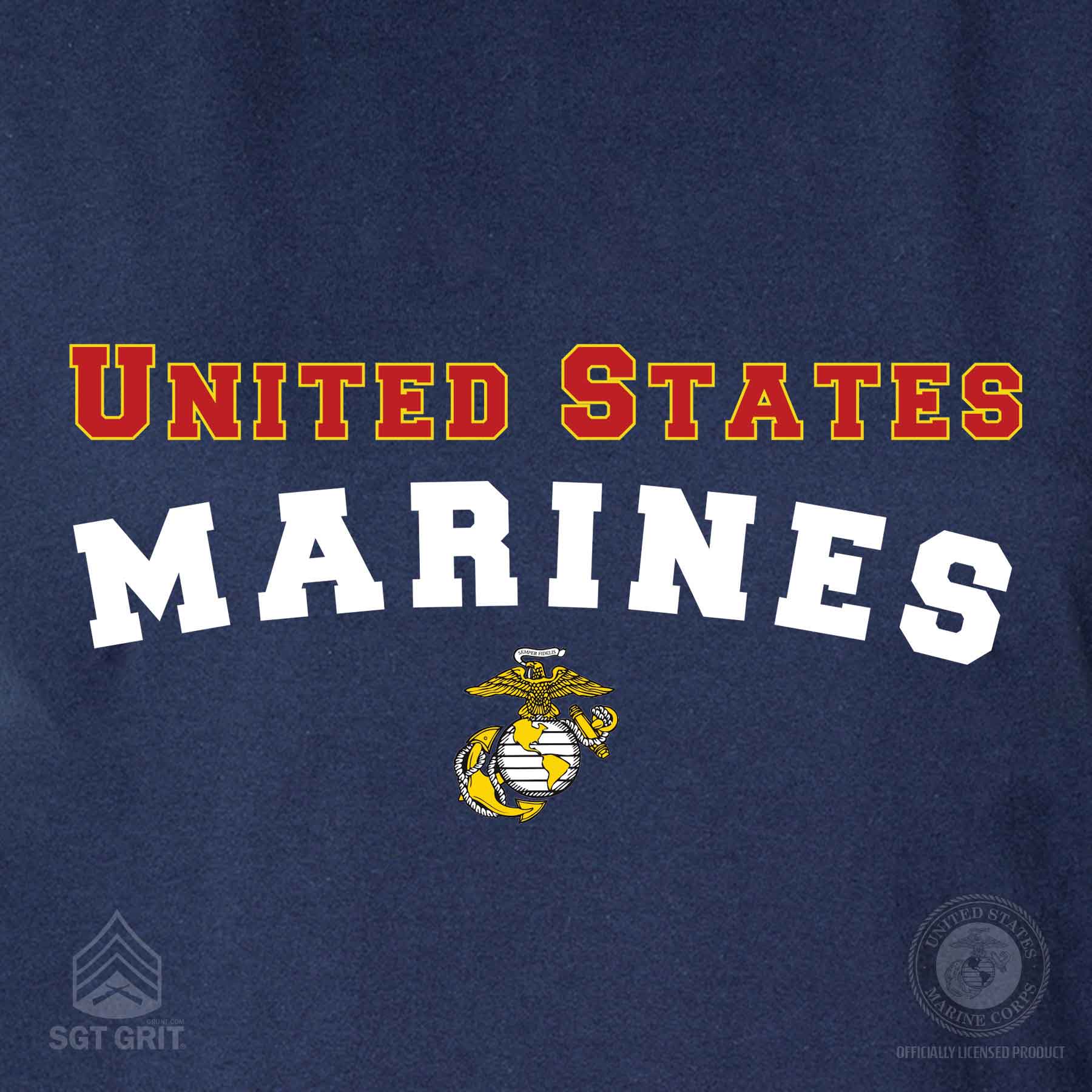 Women's V-Neck United States Marines T-shirt - Image 3