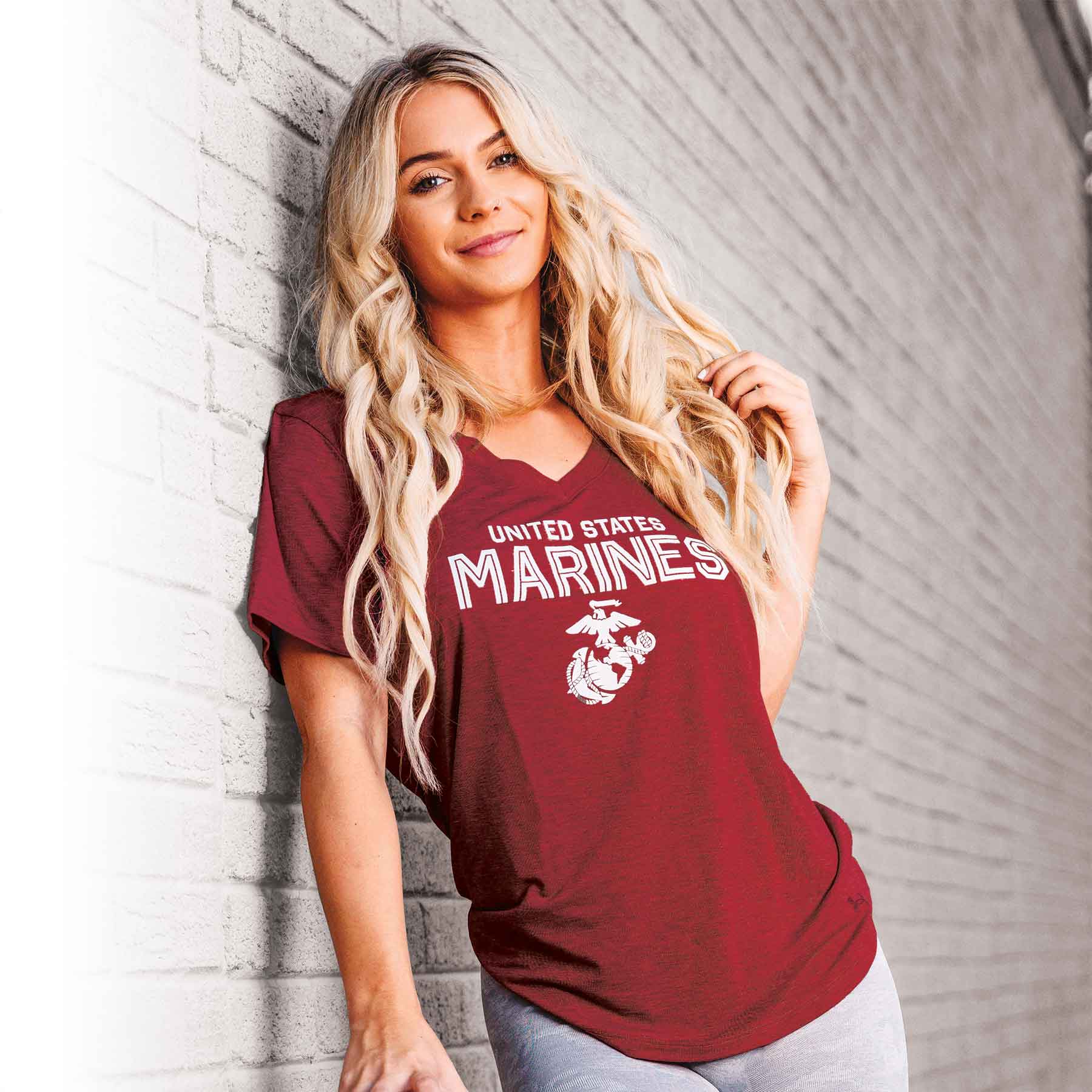 USMC Under Armour Women's T-shirt - Image 7